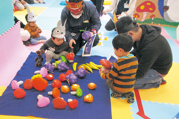 子育て支援の様子